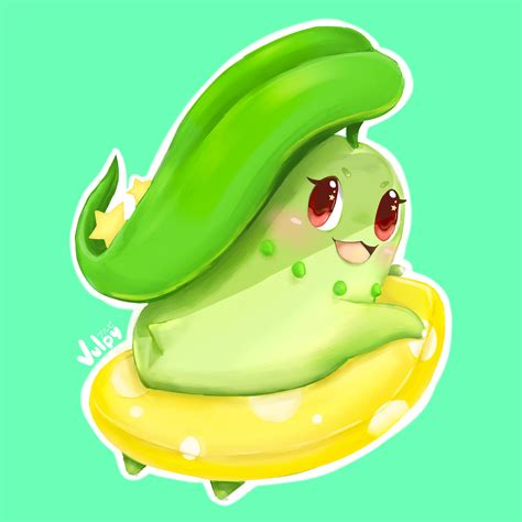 Chikorita Fanart by TheVulpy on DeviantArt