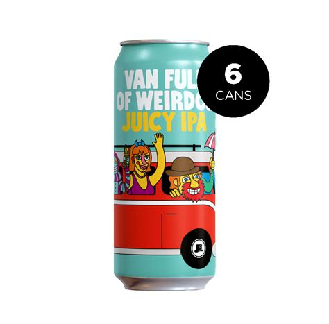 Refined Fool Van Full Of Weirdos Juicy Ipa 24 X Can 473 Ml The Beer