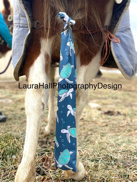 Tail Bag Horses Tail Bag Equine Tail Bag Sea Turtle Tail Etsy