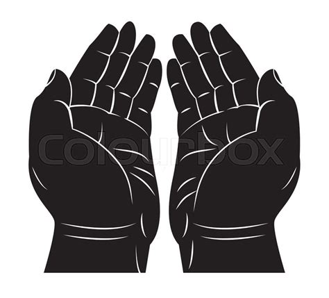 Praying Hand | Stock vector | Colourbox