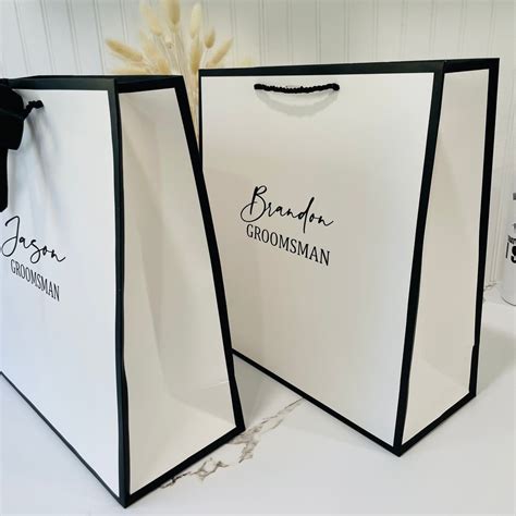 Groomsmen Gift Bags groomsman Gift Bag Time to Suit up Bag - Etsy