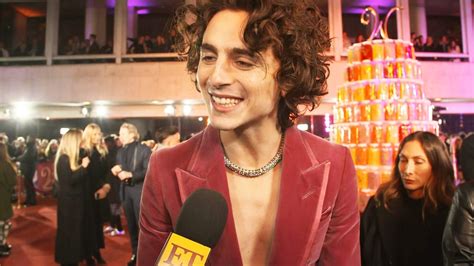 Timoth E Chalamet Shares How His Wonka Differs From Gene Wilder And