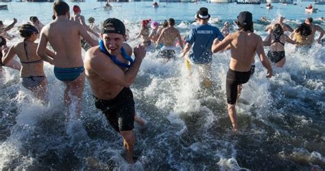 Polar Bear Swim Canadians Across The Country Gear Up For Icy Plunge