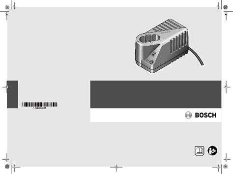 Bosch AL 1411 DV Battery Charger Original Instructions Manual PDF View