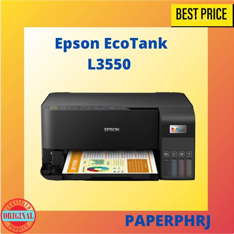 Epson Ecotank L3550 Ink Tank Printer Shopee Singapore