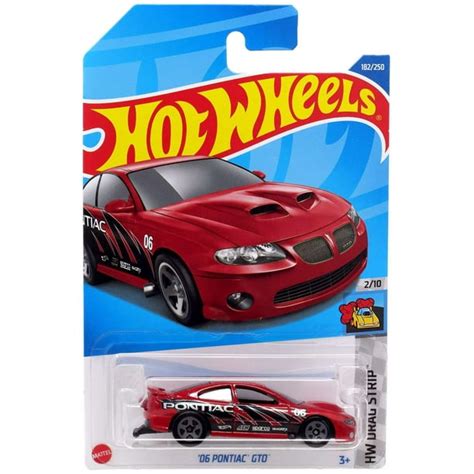 Hot Wheels Hw Drag Strip 06 Pontiac Gto Diecast Car