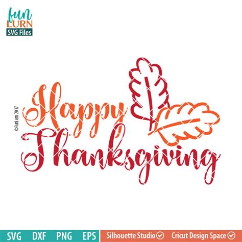 Happy Thanksgiving svg - FunLurn