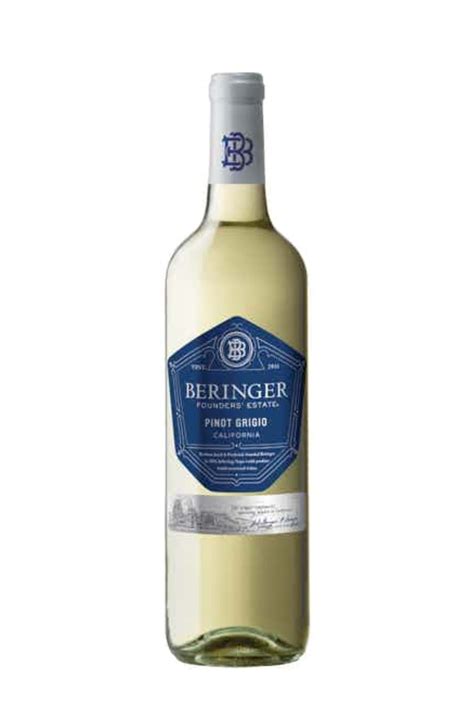 Beringer Founders Estate Pinot Grigio 750 Ml