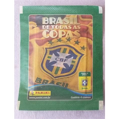 Envelope Lacrado De Figurinhas Brasil De Todas As Copas Panini