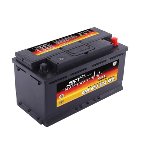 Din100 12v 100ah Lead Acid Maintenance Free Rechargeable Car Storage