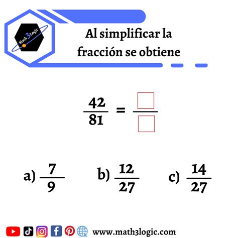 Simplificaci N De Fracciones Aprende A Reducir Fracciones Paso A Paso