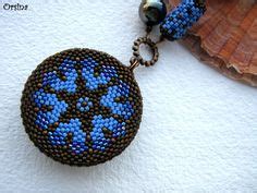 Circular Bead Patterns Ideas Bead Work Beading Patterns Bead Weaving