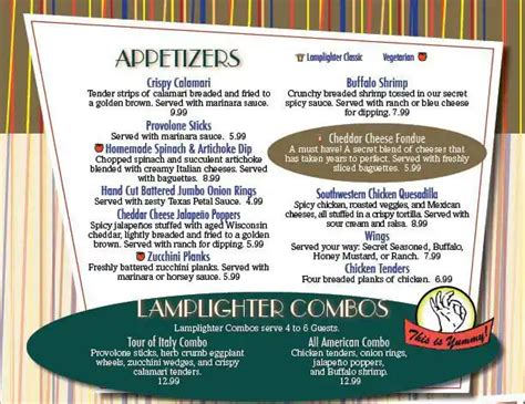 Lamplighter Menu, Menu for Lamplighter, Delmont, Pittsburgh - Urbanspoon/Zomato