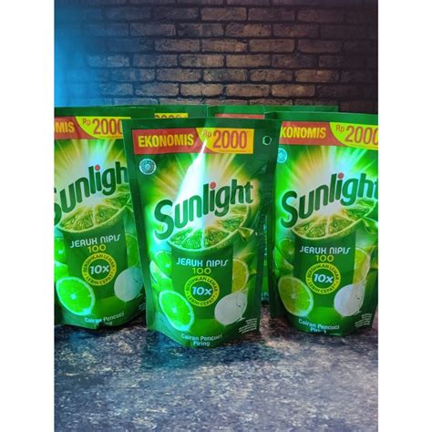 Jual Sunlight Sabun Cuci Piring Jeruk Nipis Refill Ml Shopee Indonesia