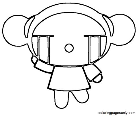 61 Pucca Coloring Pages