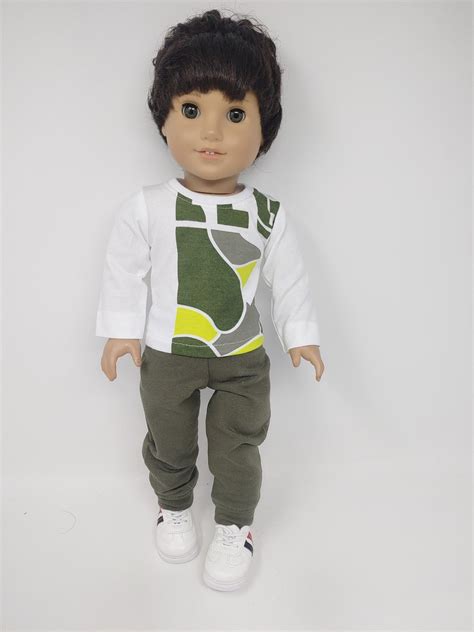 Boy Doll Clothes. Fits Like American Girl Doll Clothing. 18 Inch Boy ...