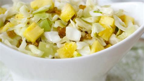 Cabbage Pineapple Ginger Salad Recipe