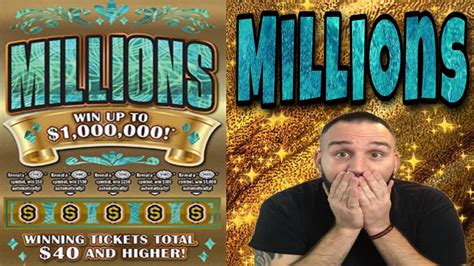 New Ohio Lottery Tickets Millions Youtube