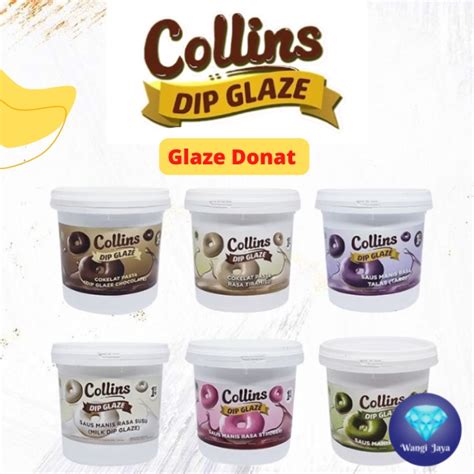 Jual Collins Glaze Repack Gr All Varian Shopee Indonesia