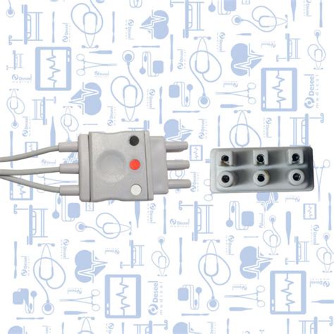 Cable Ecg Aha Derivaciones Cm Deseel Medical