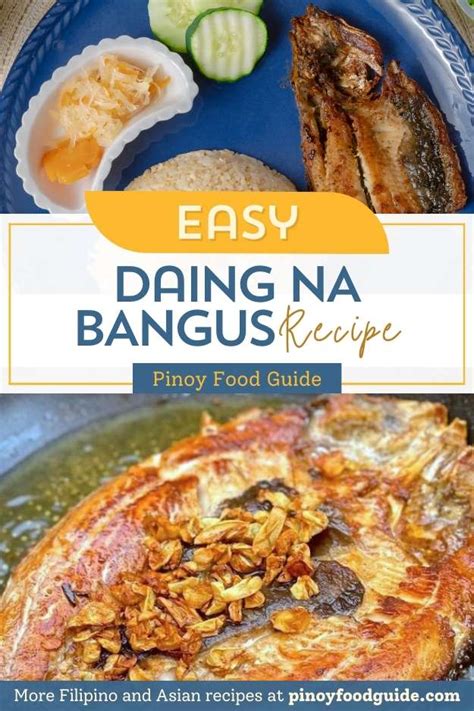 Easy Daing Na Bangus Recipe Pinoy Food Guide