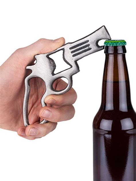 Pistol Cast Iron Bottle Opener By Foster And Rye Cast Iron Bottle Opener Beer Bottle Opener It