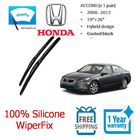 Wiperfix Honda Accord Wiperfix Silicone Wiper Hybrid