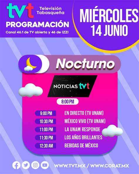 Televisi N Tabasque A On Twitter No Te Pierdas La Programaci N