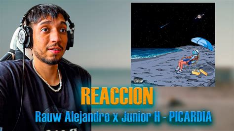 REACCION Rauw Alejandro x Junior H PICARDÍA Visualizer YouTube