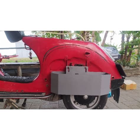 Jual BOX SAMPING VESPA TOOLBOX VESPA PX SERIES Ketebalan 2ml