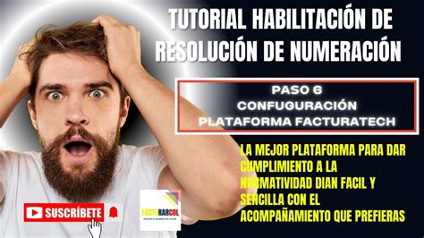 TUTORIAL HABILITACION DE RESOLUCION DE NUMERACION YouTube