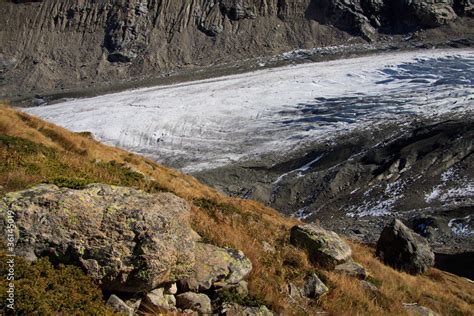 Foto Stock Ghiacciaio Del Morteratsch Adobe Stock