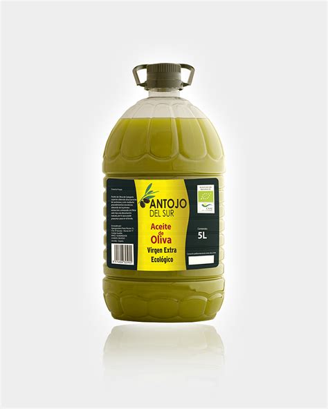 Caja de 3 Garrafas 5L Aceite Virgen Extra Ecológico Antojo del Sur