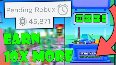 Easy Methods To Earn X More Robux In Pls Donate Youtube