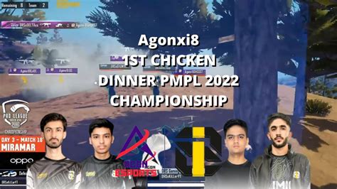 Agonxi Esports St Chicken Dinner Pmpl South Asia Championship Day