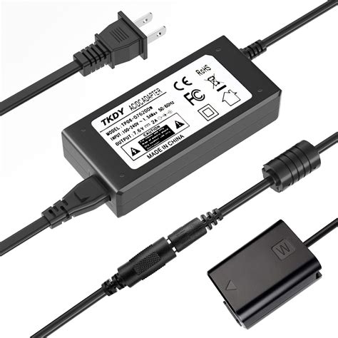 Tkdy For Sony Dummy Battery Ac Pw Power Adapter Np Fw Dummy Battery