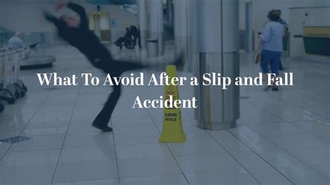 How To Handle A Slip And Fall Accident