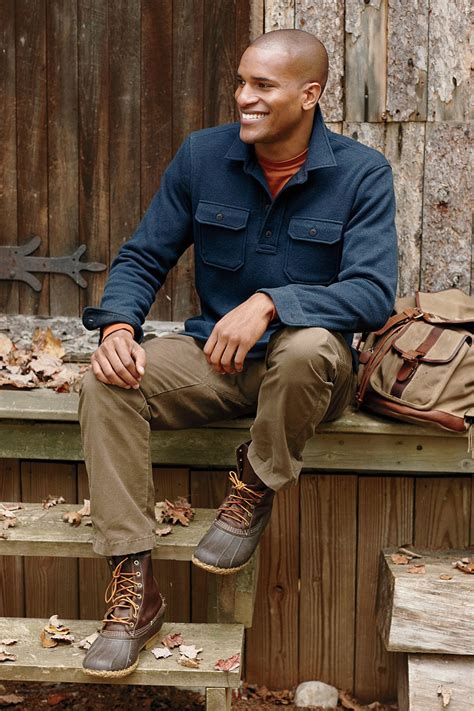 Ll Bean Duck Boots Mens Outfits Mens Duck Boots Outfit Mens Fashion