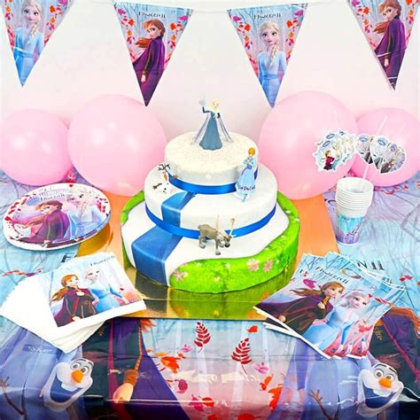 Kit D Anniversaire La Reine Des Neiges® 🍰 Anniversaire Reine Des Neiges 4 Ans