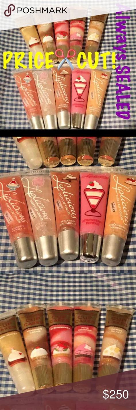 10 Factory Sealed Rare Liplicious Lip Glosses Bath And Body Works Bath And Body Liplicious