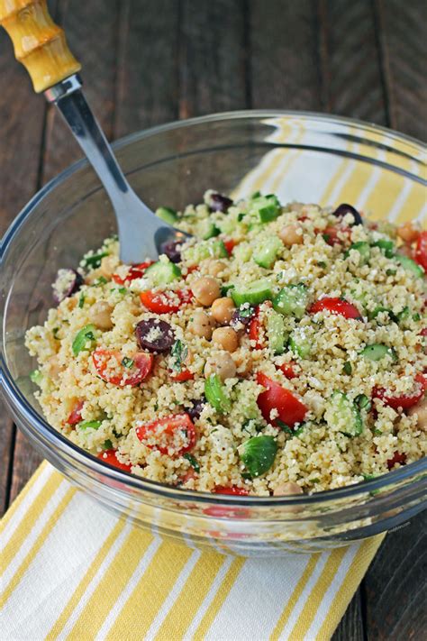 Mediterranean Couscous Salad - Emily Bites - Yourhealthyday