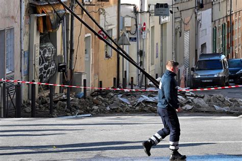 Marseille Sept Blessés Légers Après Leffondrement Partiel Dun Immeuble