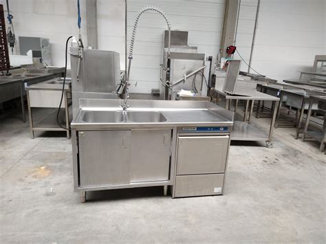 lave vaisselle Hobart avec évier FX 800S 71 Occasion a vendre 2eme main