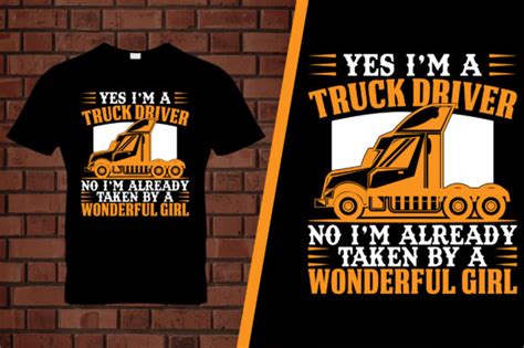 Truck Driver T Shirt Design Graphic By Creative Community · Creative