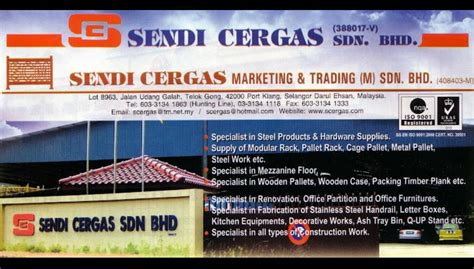 Sendi Cergas Sdn Bhd Edirectory