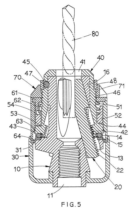 Drill Chuck Diagram