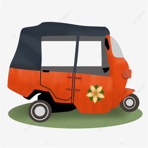 Transporte Tradicional Bajaj Em Jacarta Indon Sia Png Bajaj