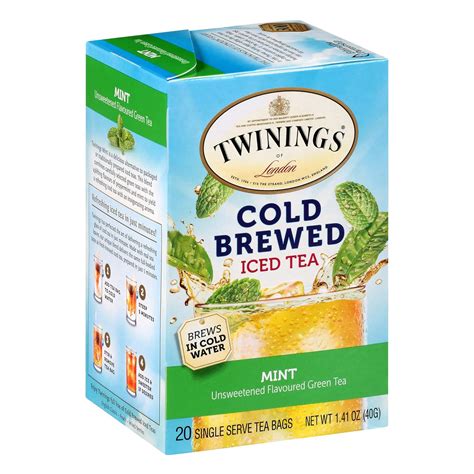 Amazon Twinings Té helado preparado en frío té verde con sabor a