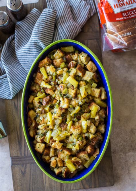 Pineapple Stuffing The Beach House Kitchen