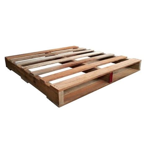 Rectangular Brown Four Way Pine Wood Pallet For Shipping Capacity